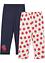 Leggings a pinocchietto (pacco da 2), bpc bonprix collection