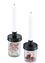 Portacandele con fiori secchi in vaso (set 2 pezzi), bpc living bonprix collection