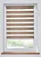 Tenda a rullo doppia effetto legno senza catenella, bpc living bonprix collection
