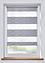 Tenda a rullo doppia jacquard con effetto lucido, bpc living bonprix collection
