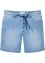 Bermuda di jeans elasticizzati, loose fit, John Baner JEANSWEAR