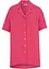 Camicia lunga in mussola a maniche corte, bonprix