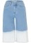 Bermuda in jeans elasticizzati, effetto dip-dye, John Baner JEANSWEAR