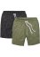 Shorts in felpa con orlo arrotolato regular fit (pacco da 2), RAINBOW