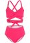Bikini a bustier (set 2 pezzi) in poliammide riciclata, RAINBOW