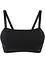 Reggiseno a fascia imbottito senza cuciture con spalline staccabili Feel Comfort, bonprix