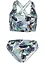 Bikini a bustier con spalline incrociate (set 2 pezzi), bonprix