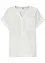 Blusa a maniche corte in mussola, bonprix