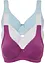 Reggiseno con ferretto in misto cotone biologico (pacco da 3), bonprix