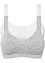 Reggiseno t-shirt senza ferretto con cotone (pacco da 2), bonprix