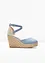 Sandali con zeppa in corda, bonprix