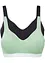 Reggiseno t-shirt senza ferretto con cotone biologico (pacco da 2), bonprix