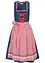 Abito bavarese con grembiule (set 2 pezzi), bonprix