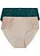 Slip alto con poliammide riciclata ( pacco da 2), bonprix