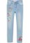 Jeans skinny con ricami floreali, John Baner JEANSWEAR