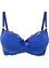 Reggiseno con coppe preformate, ferretto e poliammide riciclata, bonprix