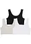 Reggiseno bustier (pacco da 3), bonprix