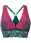 Reggiseno a bustier con pizzo delicato dai colori sfumati, bonprix