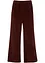 Pantaloni larghi in velluto a coste elasticizzato, vita alta, bonprix