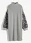 Abito in maglia oversize con fantasia leopardata, bonprix