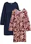 Abito di jersey in puro cotone (pacco da 2), bonprix