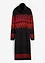 Abito midi in maglia con fantasia norvegese, bonprix