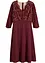 Abito di chiffon con pizzo, bonprix
