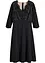 Abito di chiffon con pizzo, bonprix