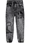 Jeans termici con elastico in vita e motivo con dinosauri, regular fit, bonprix