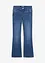 Jeans elasticizzati bootcut, vita media, bonprix