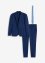 Completo regular fit (set 3 pezzi): giacca, pantaloni, cravatta, bpc selection