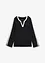 Maglia a maniche lunghe con spacchi a fondo manica, bonprix