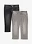 Jeans capri elasticizzati comfort (pacco da 2), bonprix