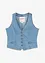 Gilet in jeans elasticizzato, bonprix