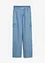 Jeans wide leg a vita alta con cinta comoda, bpc bonprix collection