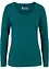 Maglia elasticizzata aderente a maniche  lunghe, bonprix