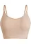 Reggiseno bustier a coste senza cuciture Feel Comfort, bonprix