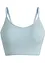 Reggiseno bustier a coste senza cuciture Feel Comfort, bonprix