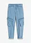 Jeans cargo in barrel shape, RAINBOW