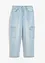 Jeans elasticizzati cargo, mid waist, bonprix