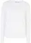 Maglia a maniche lunghe con scollo a V in cotone biologico, bonprix