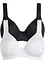 Reggiseno t-shirt con ferretto e effetto lucido (pacco da 2), bonprix