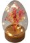 Soprammobile LED uovo con fiori secchi, bpc living bonprix collection