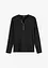 Maglia serafino a maniche lunghe in puro cotone biologico, slim fit, bonprix