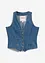 Gilet in jeans elasticizzato, bonprix