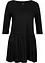 Maglia lunga in viscosa con balza, bonprix
