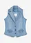 Gilet in jeans elasticizzato, bonprix