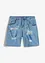 Shorts di jeans effetto sdrucito, bonprix