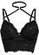 Reggiseno lungo con ferretto, dettaglio chocker, BODYFLIRT