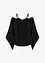 Blusa con spalle scoperte in viscosa fluente, bonprix